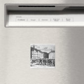 Aufruhr in Dresden Magnet (In Situ (Geschirrspüler))
