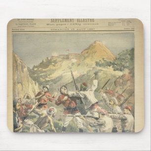 Aufruhr in Indien Mousepad