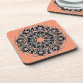 Aufruhr Octa Glyph Dusk Untersetzer (Linke Seite)