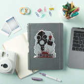 Aufruhrzeit Aufkleber (iPad Hülle)