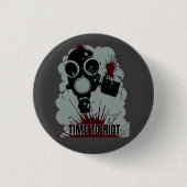 Aufruhrzeit Button (Vorderseite)