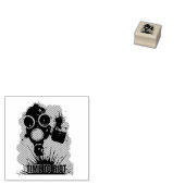 Aufruhrzeit Gummistempel (Stempel)