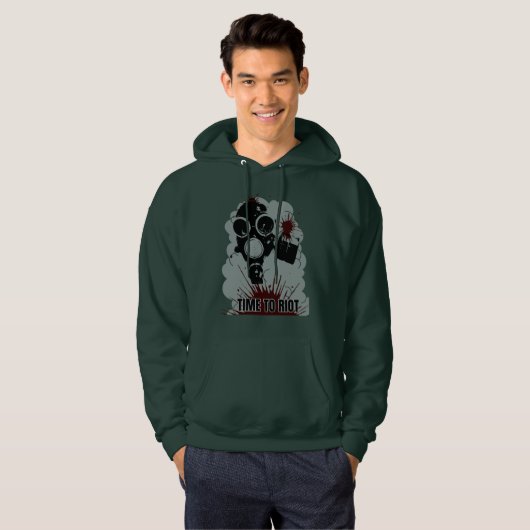 Aufruhrzeit Hoodie (Vorne ganz)