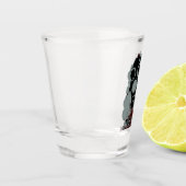 Aufruhrzeit Schnapsglas (Links)