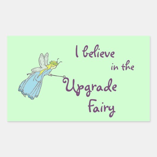 Aufrüsten der Luftschraubenaufkleber Rechteckiger Aufkleber (Vorderseite)