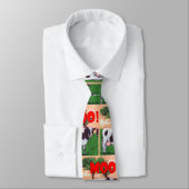 Aufsässige Milchkuh Krawatte (Gebunden)