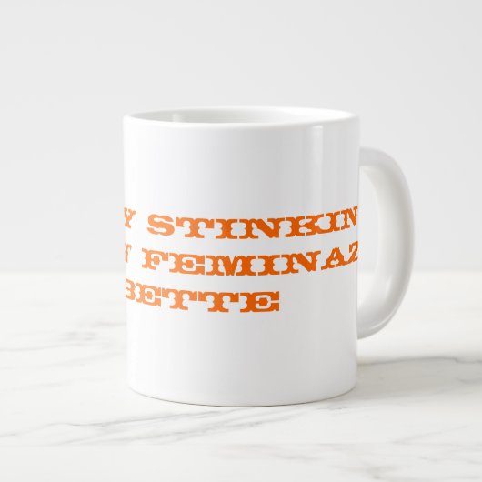 Aufsässige Mobette Tasse (Vorderseite Rechts)