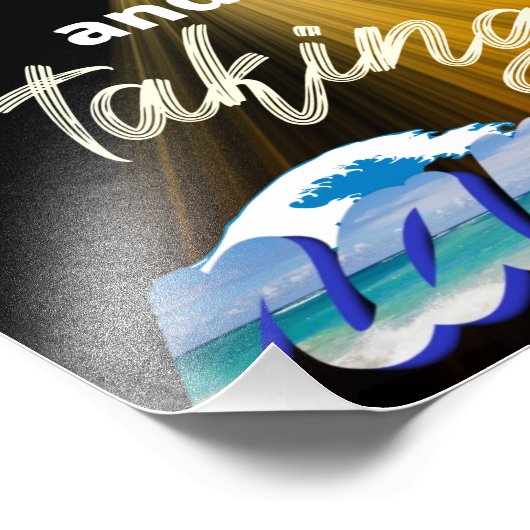 Aufsaugen von Meldungen und Namensaufruf in Sommer Fotodruck (Ecke)