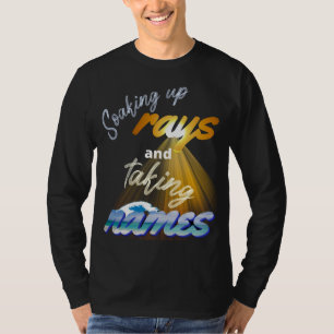 Aufsaugen von Meldungen und Namensaufruf in Sommer T-Shirt