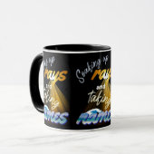 Aufsaugen von Meldungen und Namensaufruf in Sommer Tasse (Vorderseite Links)