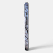 Aufschauen zu winterlichen Morgenbäumen Case-Mate iPhone Hülle (Rückseite / Links)