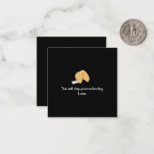 Aufschieben beenden mitteilungskarte (Vorderseite/Rückseite Beispiel)