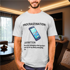 Aufschieben des Hemds T-Shirt