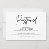 Aufschiebung Einladung (Vorderseite)