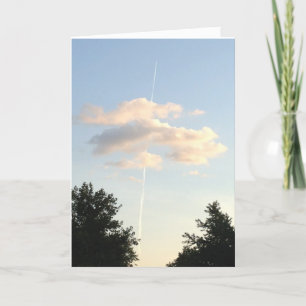 Aufschießen direkt am Himmel Karte