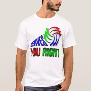 Aufschläge Sie recht T-Shirt