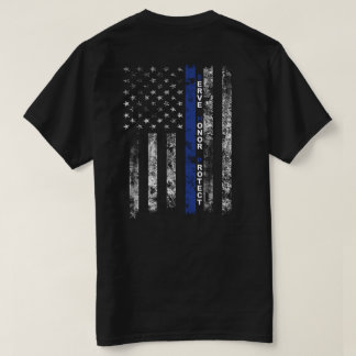 Aufschlags-Ehre schützen sich T-Shirt