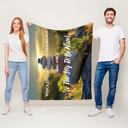 aufschlussreich fleecedecke (Beispiel)