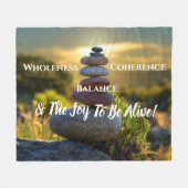 aufschlussreich fleecedecke (Vorderseite (Horizontal))