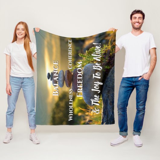 aufschlussreich fleecedecke (Beispiel)