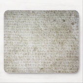 Aufschrift in der Kushana Sprache geschrieben Mousepad (Vorne)