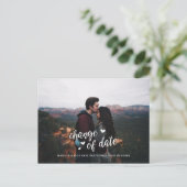 Aufschub des Hochzeitsstils, Niedliche Änderung de Postkarte (Stehend Vorderseite)