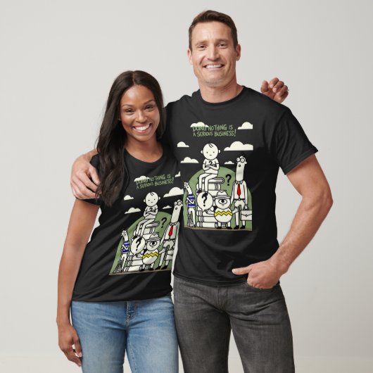 Aufschub Humor T-Shirt (Unisex)