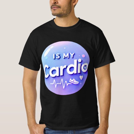 Aufschub ist mein Cardio Funny T - Shirt (Vorderseite)