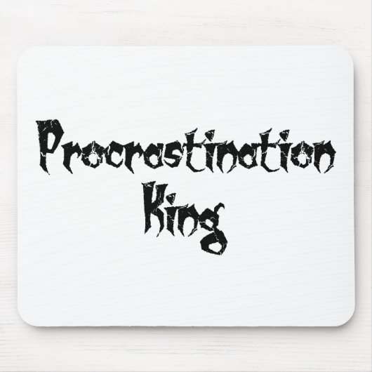 Aufschub König Mousepad (Vorne)