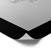 Aufschub - motivierend Plakat (Ecke)