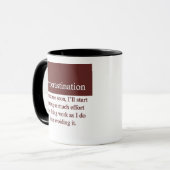 Aufschub Tasse (Vorderseite Links)