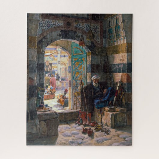 Aufseher der Moschee Damaskus | Bauernfeind | Puzzle (Vertikal)
