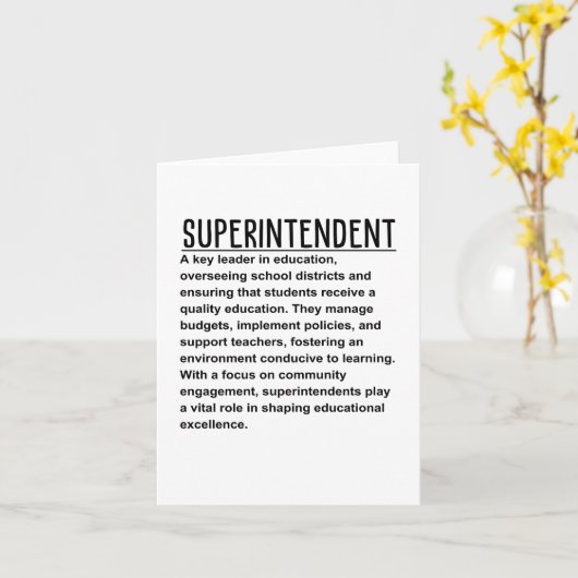 Aufseher Karte (Gelbe Blume)