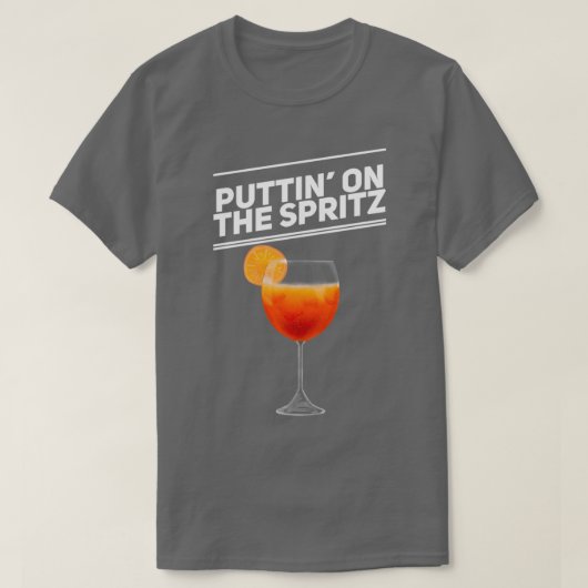 Aufsetzen der Spritz T-Shirt (Design vorne)