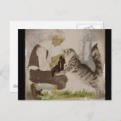 Aufsetzen von Stiefeln Postkarte (Vorne/Hinten)