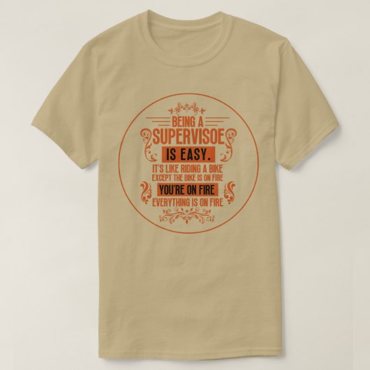 Aufsicht 15 T-Shirt (Design vorne)