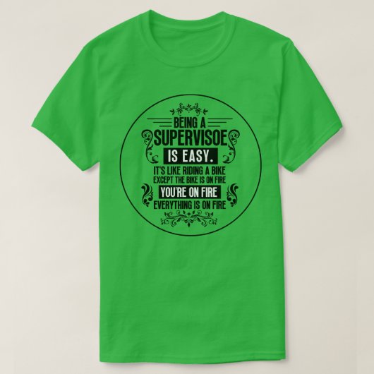Aufsicht 18 T-Shirt (Design vorne)