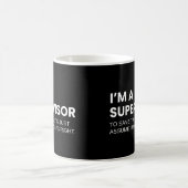 Aufsichtsbehörde und Geschäftsführer Funny Work Sp Kaffeetasse (Mittel)