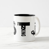 Aufsichtskraft-Tasse Zweifarbige Tasse (VorderseiteRechts)