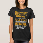 Aufsichtsratsbeauftragter Agent T-Shirt (Vorderseite)