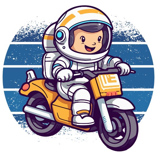 Aufspringen durch den Weltraum Decke