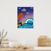 Aufspringen Poster (Küche)