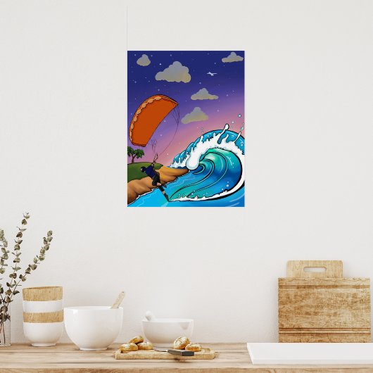 Aufspringen Poster (Küche)