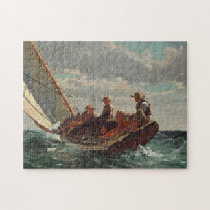 Aufspülung (ein fairer Wind)   Winslow Homer Puzzle