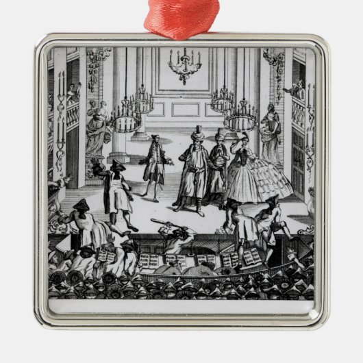 Aufstand an Covent Garten Ornament Aus Metall (Vorne)