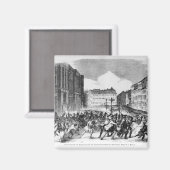 Aufstand in Berlin Magnet (Vorderseite/Rückseite)