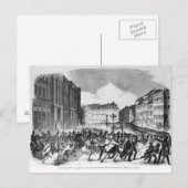 Aufstand in Berlin Postkarte (Vorne/Hinten)