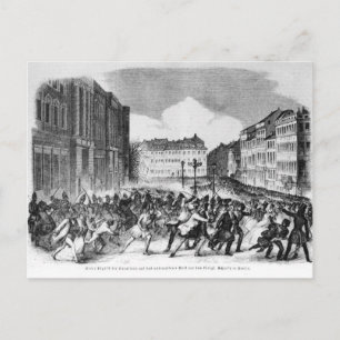 Aufstand in Berlin Postkarte