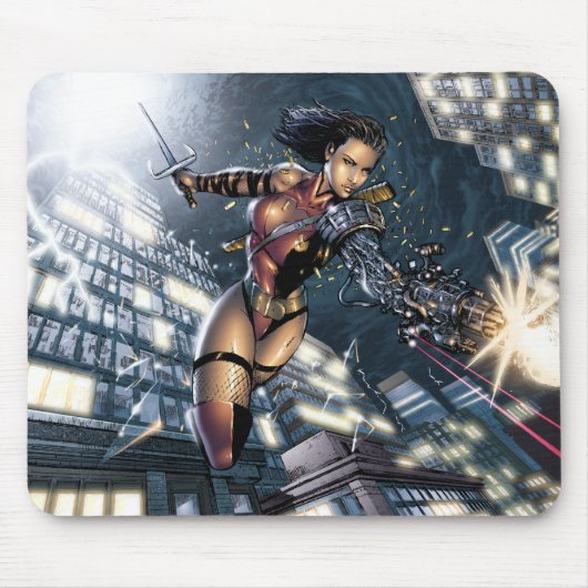 Aufstand-Muschel-Mausunterlage Mousepad (Vorne)