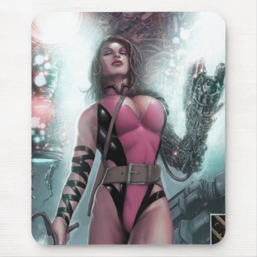 Aufstand-Muschel-Mausunterlage Mousepad (Vorne)